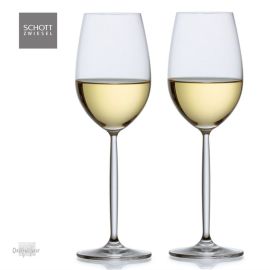 2 witte wijn glazen Diva SALE