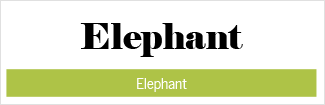 Elephant