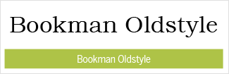 Bookman-Oldstyle
