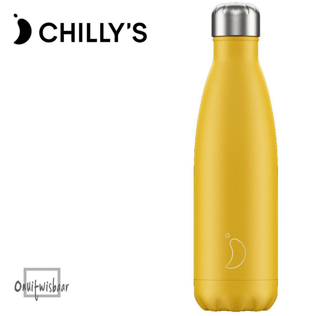 chillys bottle 500 ml burnt yellow
