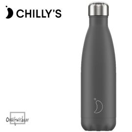 Chilly‘s bottle 500 ml grey matte