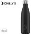chillys bottle 500ml black matte