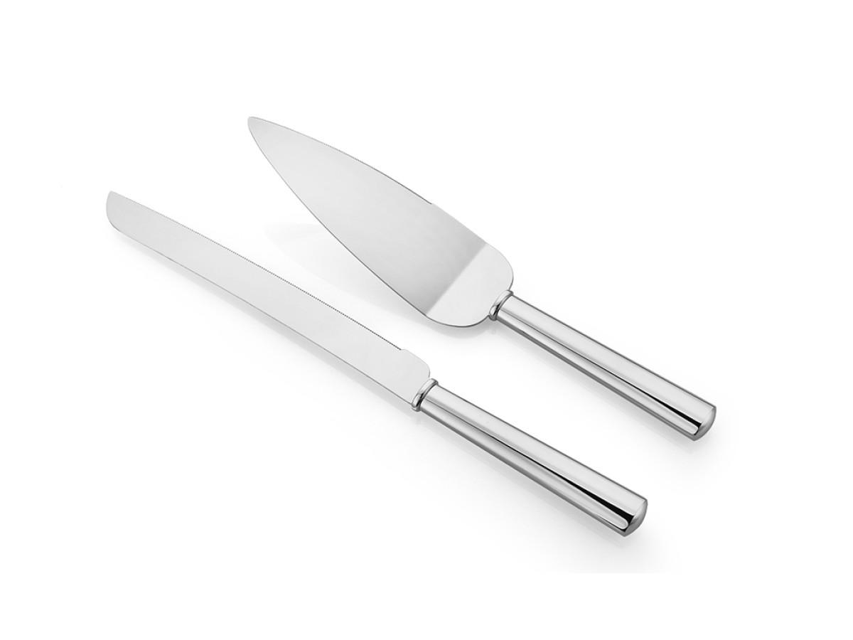 Taartschep met taartmes